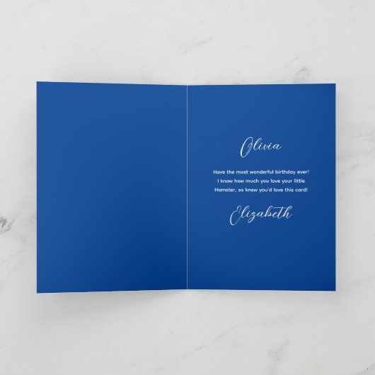 Tea Party mit Donuts ANY Karte (Innenseite)