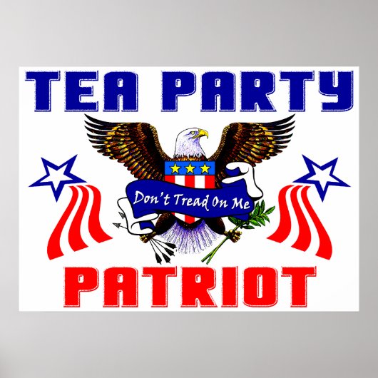 Tea Party Patriot Poster (Vorne)