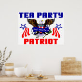 Tea Party Patriot Poster (Küche)
