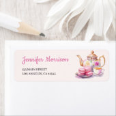 Tea Party Pink Girls Let's Par-Tea Geburtstag (Insitu)