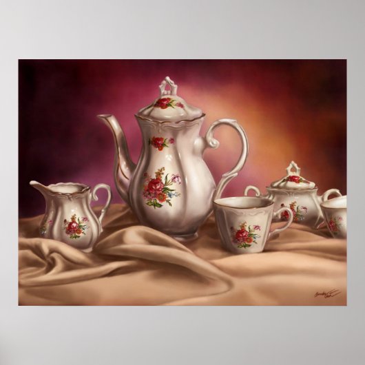 Tea-Party Poster (Vorne)