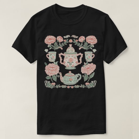 Tea-Party-Set T-Shirt (Design vorne)