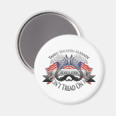 Tea Party Snakes Magnet (Vorderseite/Rückseite)