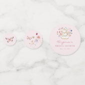 Tea Party Table Confetti Konfetti (Vorderseiten)