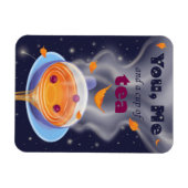 Tea Party Tea Cup Tea Time Magnet (Horizontal)