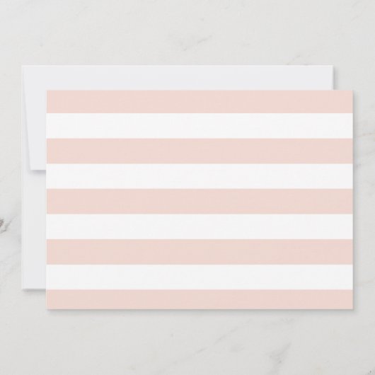 Tea Party Tea Pot & Cups Girl Einladung (Rückseite)