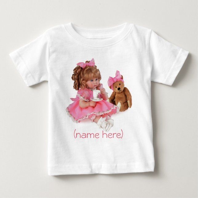 TEA PARTY TIME BABY T-SHIRT (Vorderseite)