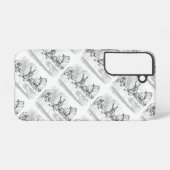 Tea Party Vintage Alice in Wonderland Samsung Galaxy Hülle (Rückseite (Horizontal))