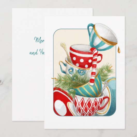 Tea Party Weihnachten (Vorne/Hinten)