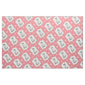 Tea Party Westie - West Highland White Terrier Stoff (Fat Quarter (45,7 x 55,9 cm))