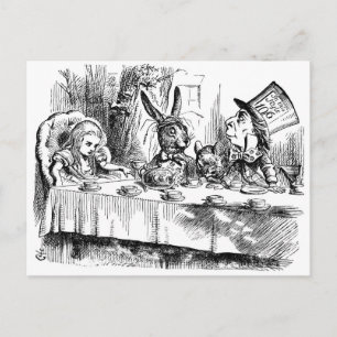 Tea Partys & Madness Postkarte