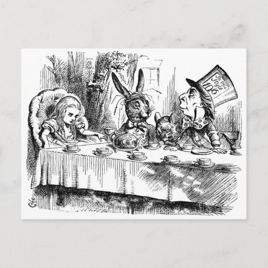 Tea Partys & Madness Postkarte (Vorderseite)
