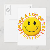 Tea Postkarte (Vorne/Hinten)