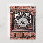 TEA POSTKARTE (Vorne/Hinten)