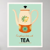 Tea Pot aus dem Mittelalter Poster (Vorne)