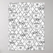 Tea Pot Doodle 2 Poster (Vorne)