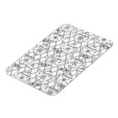 Tea Pot Doodle Magnet (Linke Seite)