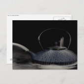 Tea Pot Postkarte (Vorne/Hinten)