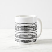 Tea Preference Hidden Message Name 102B Modern Kaffeetasse (VorderseiteRechts)