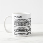 Tea Preference Hidden Message Name 102B Modern Kaffeetasse (Links)