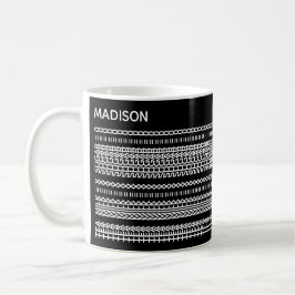 Tea Preference Hidden Message Name 102W Modern Kaffeetasse