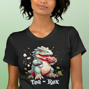 Tea - Rex Dinosaur Drinking Tee