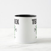 Tea-Rex Dinosaur Meme Tasse (Zentrum)
