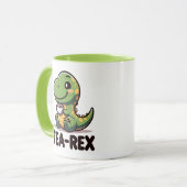 Tea-Rex Dinosaur Tea Tasse (Vorderseite Links)
