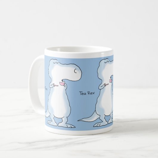 TEA REX Dinosaurier von Boynton Kaffeetasse (Vorderseite Links)