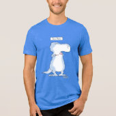 TEA REX Dinosaurier von Boynton Tri-Blend Shirt (Vorderseite)