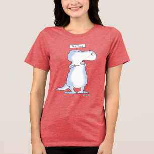 TEA REX Dinosaurier von Boynton Tri-Blend Shirt