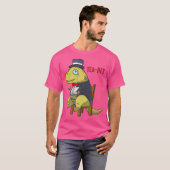 Tea Rex Funny T-Rex T-Shirt (Vorne ganz)