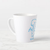 TEA-REX-Latte-Tasse Milchtasse (Linke Ecke)