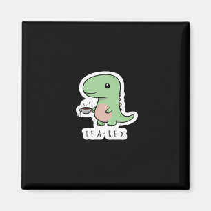 Tea-rex – Lustiger Dinosaurier Teeliebhaber Aufkle Magnet