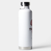 Tea-Rex, Niedlicher Dinosaurier, Funny Lover Dino Trinkflasche (Rechts)