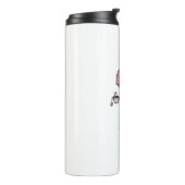 Tea-Rex, Niedlicher Dinosaurier, Funny-T-rex Thermosbecher (Nach links gedreht)