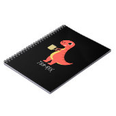 Tea-Rex Notizblock (Linke Seite)