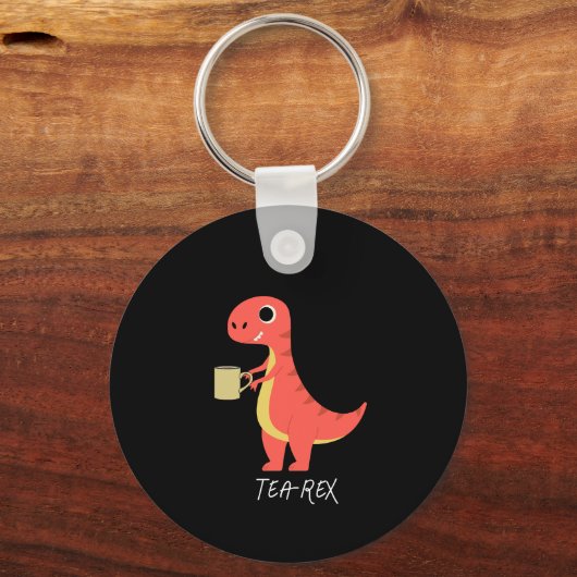 Tea-Rex Schlüsselanhänger (Vorderseite)