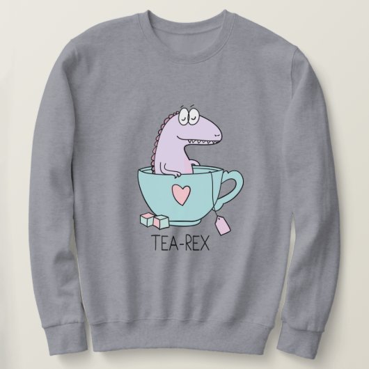 Tea-Rex Sweatshirt (Design vorne)