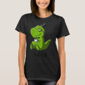 Tea Rex T-Rex Dinosaurier Dino Kaffee Hot Drink Co T-Shirt (Vorderseite)