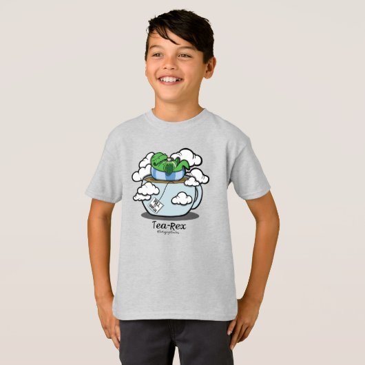 Tea-Rex T-Shirt (Vorne ganz)