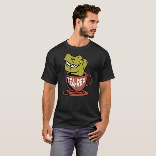 Tea Rex Tea T-Shirt (Vorne ganz)