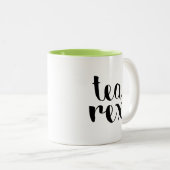 Tea Rex Zweifarbige Tasse (VorderseiteRechts)