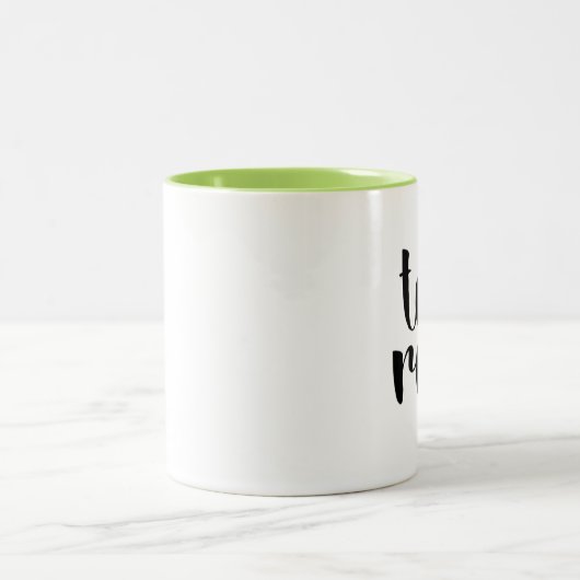 Tea Rex Zweifarbige Tasse (Mittel)