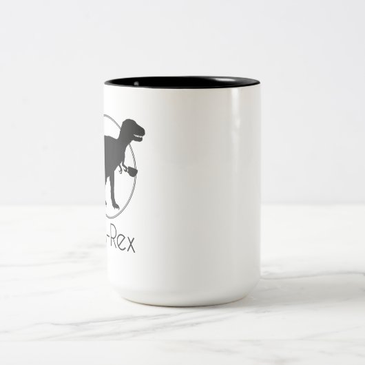 Tea Rex Zweifarbige Tasse (Mittel)