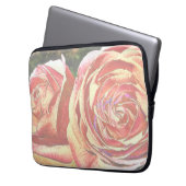 Tea Rose aus dem Garten Laptopschutzhülle (Vorderseite Links)