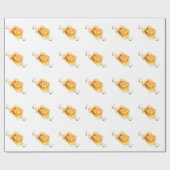 Tea Rose Geschenkpapier (Flach)