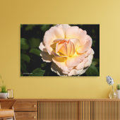 Tea-Rose Leinwanddruck (Insitu (Wohnzimmer))