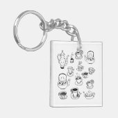 Tea Schlüsselanhänger (Vorderseite links)