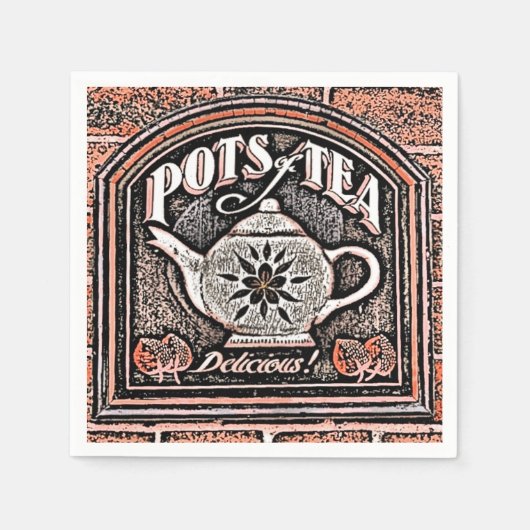 TEA SERVIETTE (Vorderseite)